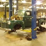 1951 Chevy Pickup in restoration