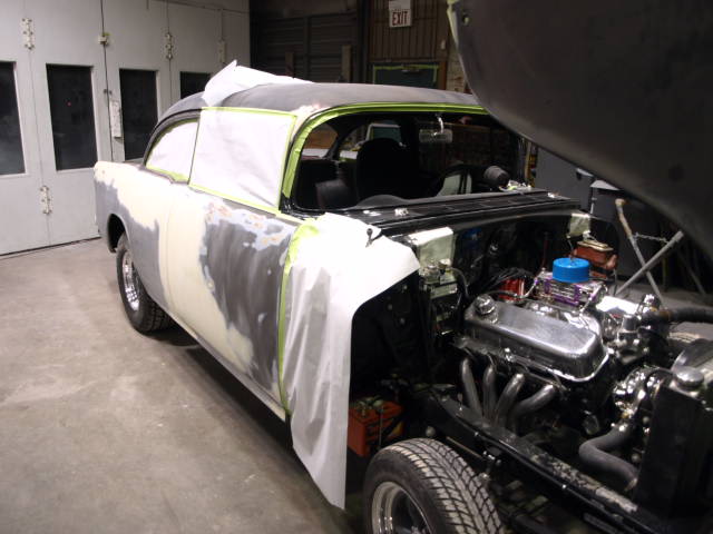 gasser chevy 1955 paint