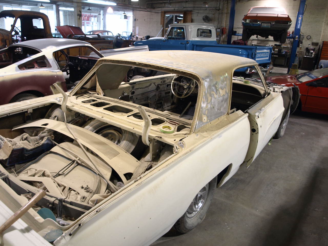 Ford thunderbird restoration shops #6